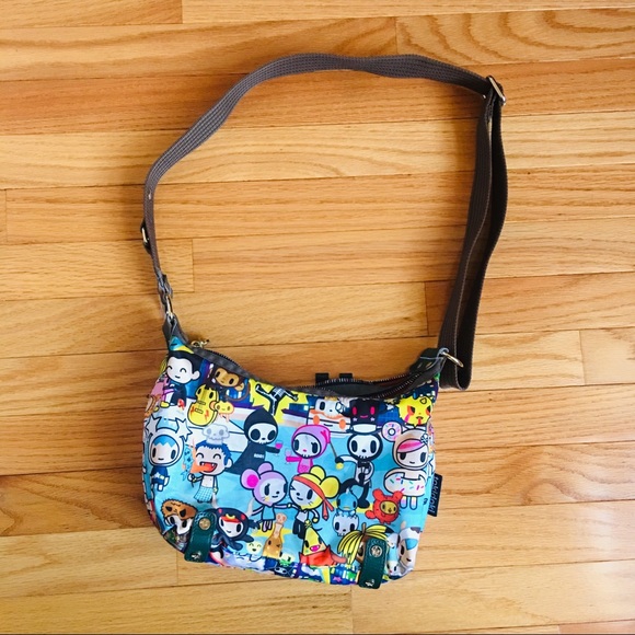 Tokidoki•10yr anniversary 2009 crossbody bag🌈 - Picture 3 of 8